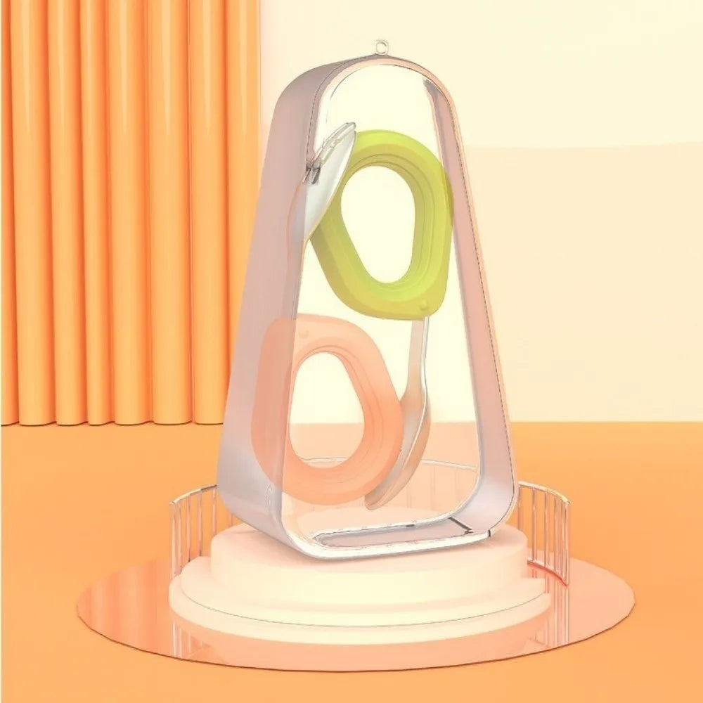 Silicone Handle Baby Silicone Spoon Set Anti-slip Anti-Choke Design Auxiliary Food Forks Self Feeding BPA Free