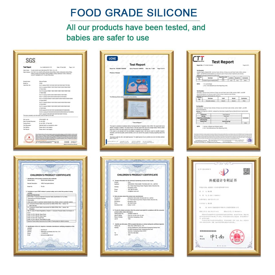 Baby Feeding Set Suction Cup Bowl Personalized Children's Tableware Set Baby Biting Toy Fruit Bear Plate Bowl Infant Cup Feeder